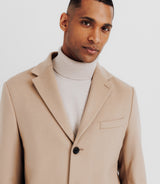 Manteau ville camel - IZAC