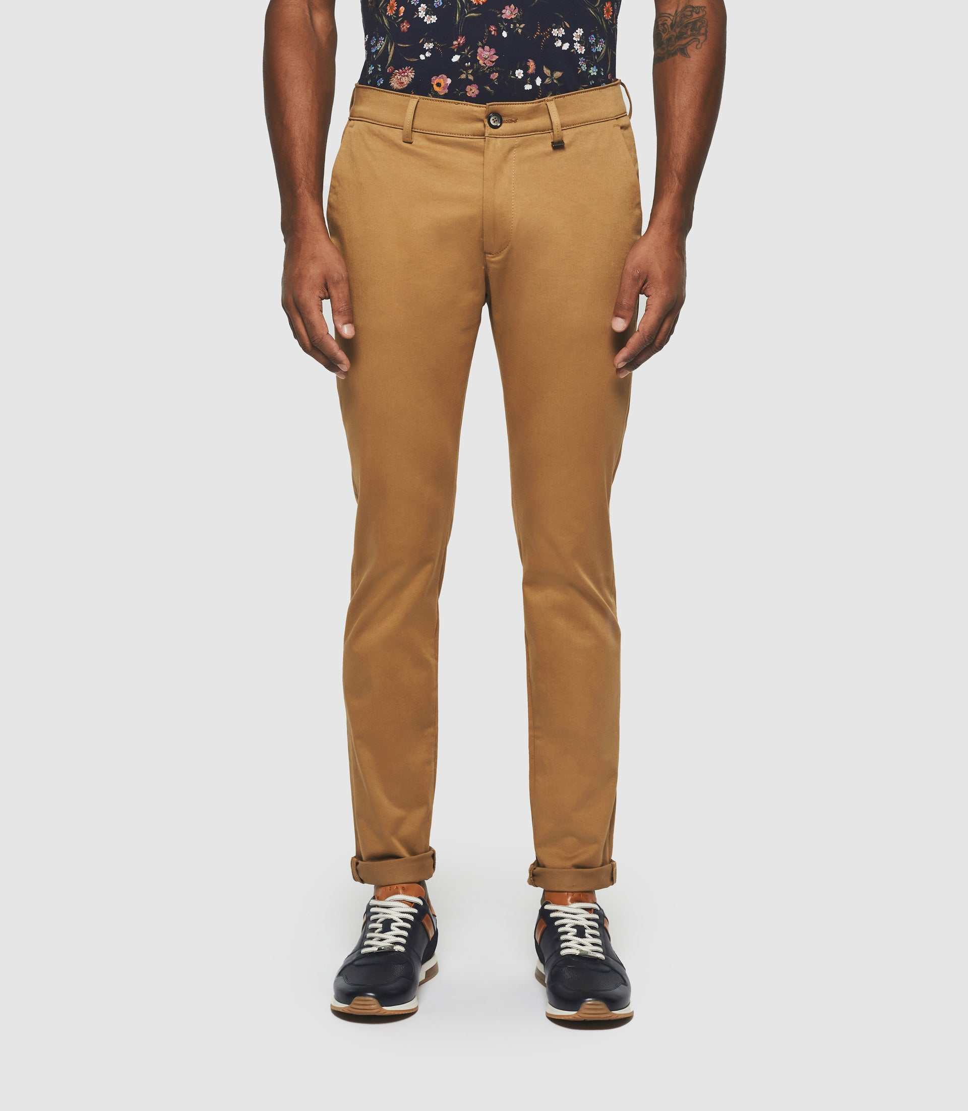 Chino Satin Camel pants