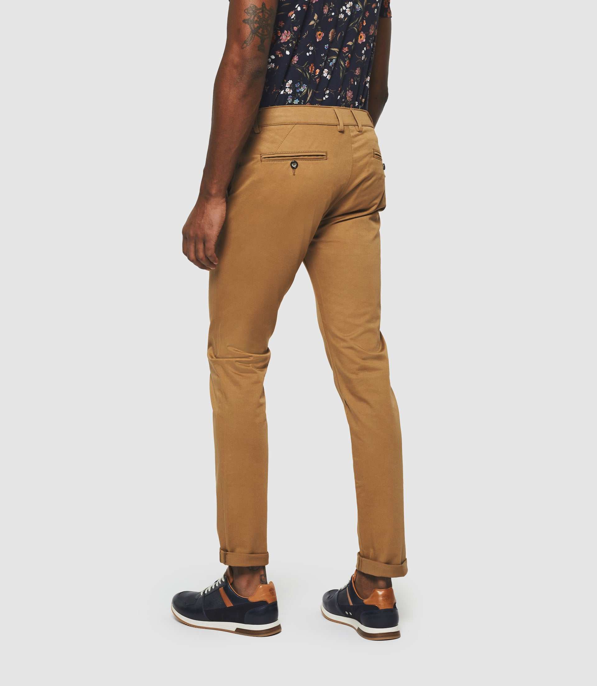 Chino Satin Camel pants