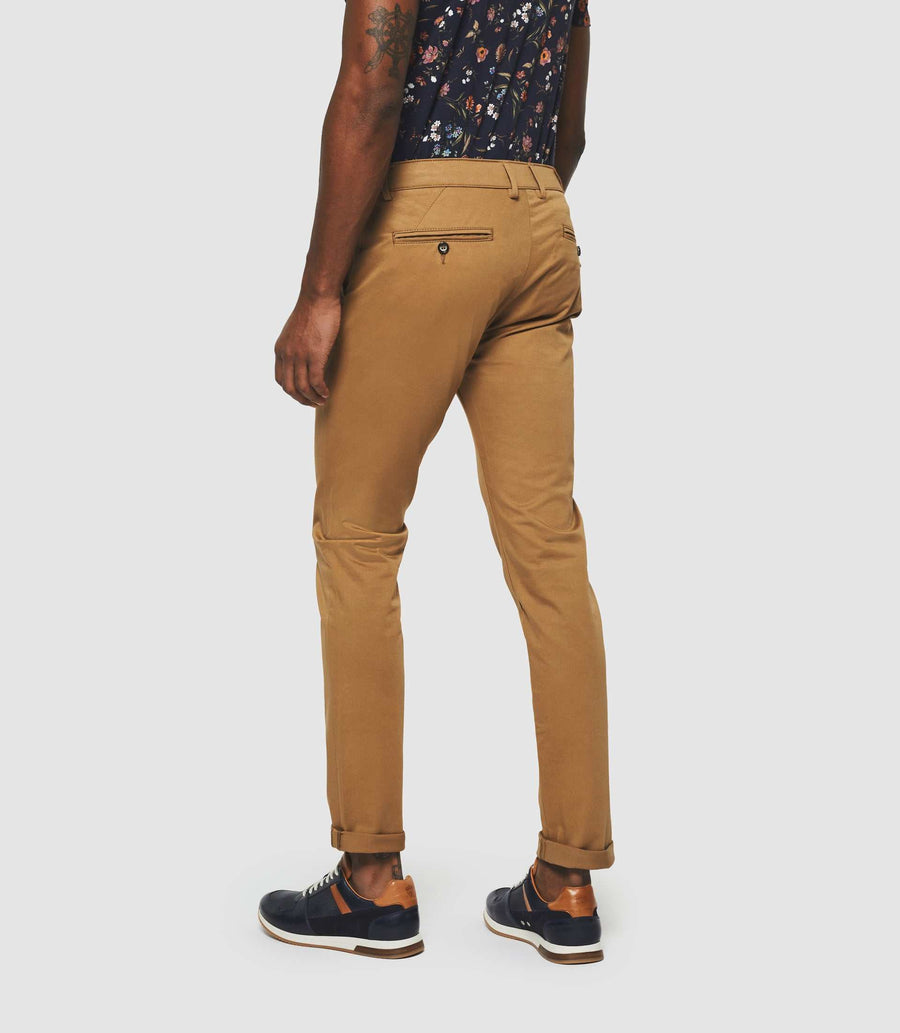 CAMEL satin chino