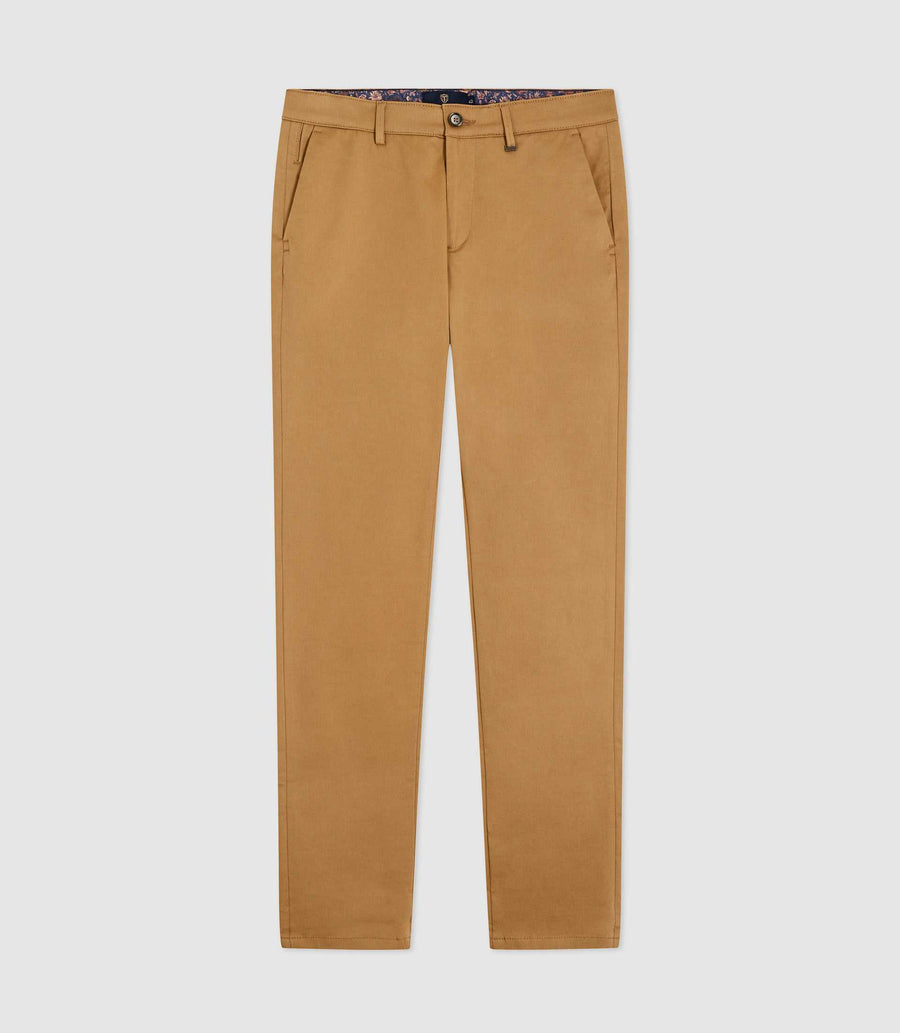 CAMEL satin chino