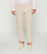 Pantalon slack rose