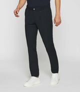 Pantalon chino taille élastique marine