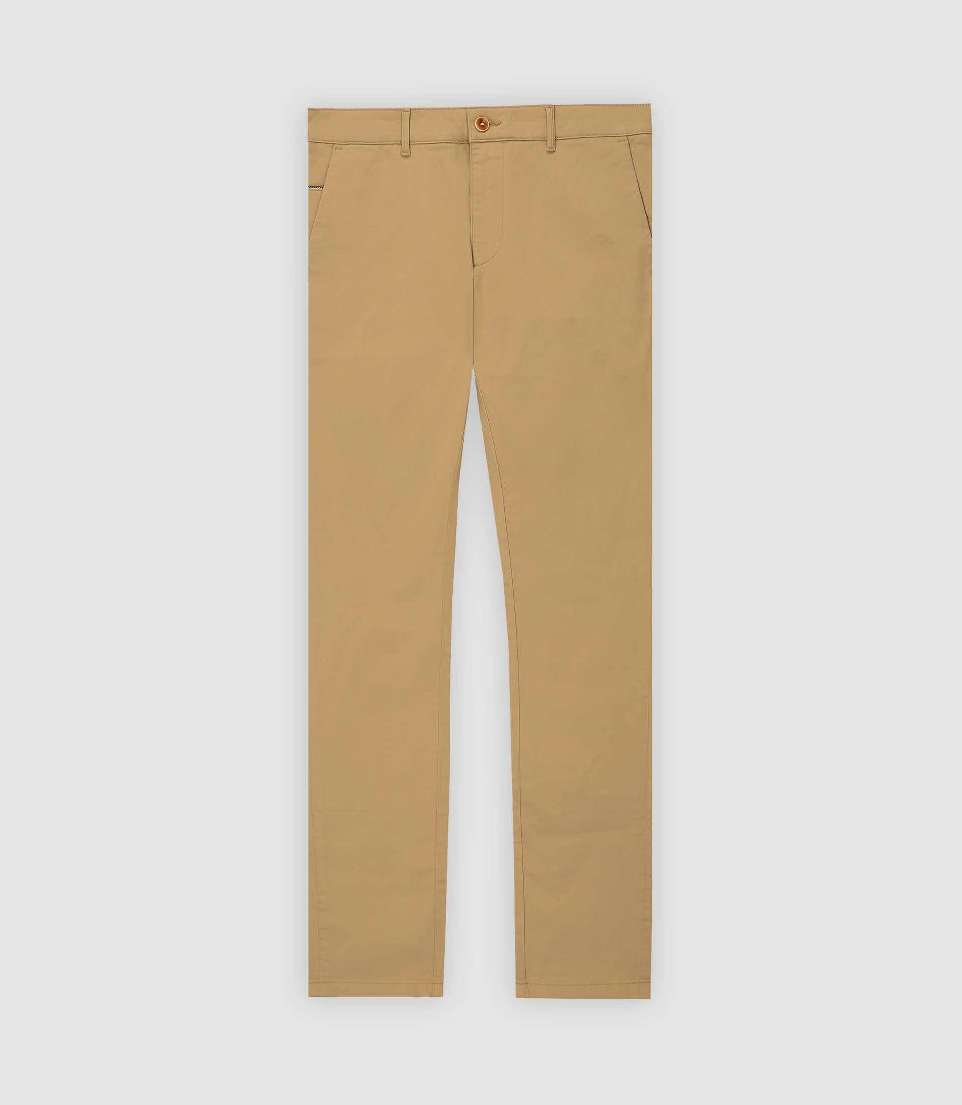 Camel satin pants