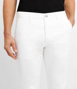 Weiße Stretch Casual Hosen