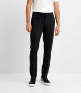 Chinos Pants Elastic Size Black