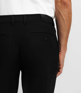 Chinos Pants Elastic Size Black