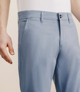 Indigo stretch cotton pants