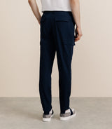 Regular navy pants