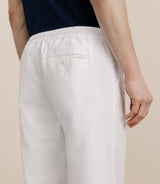 White elasticated pants