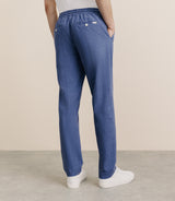 Indigo elasticated pants