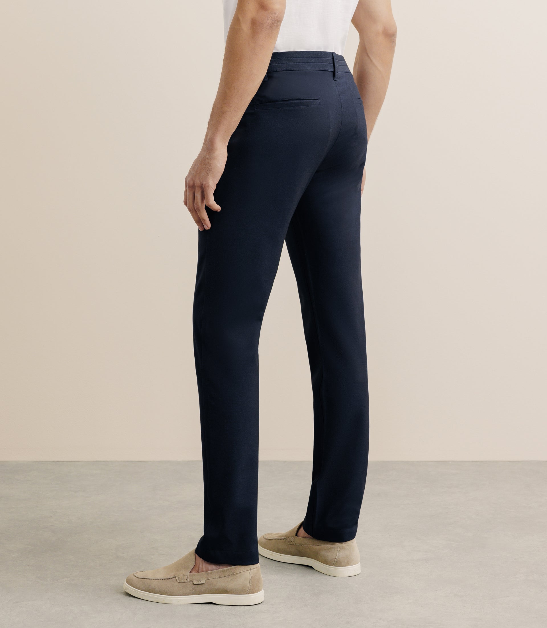 Pantalon esprit ville marine