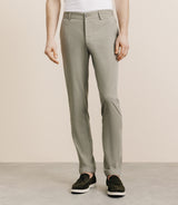 Khaki elasticated pants