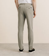 Khaki elasticated pants