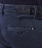 Pantalon chino marine VAILLE IZAC