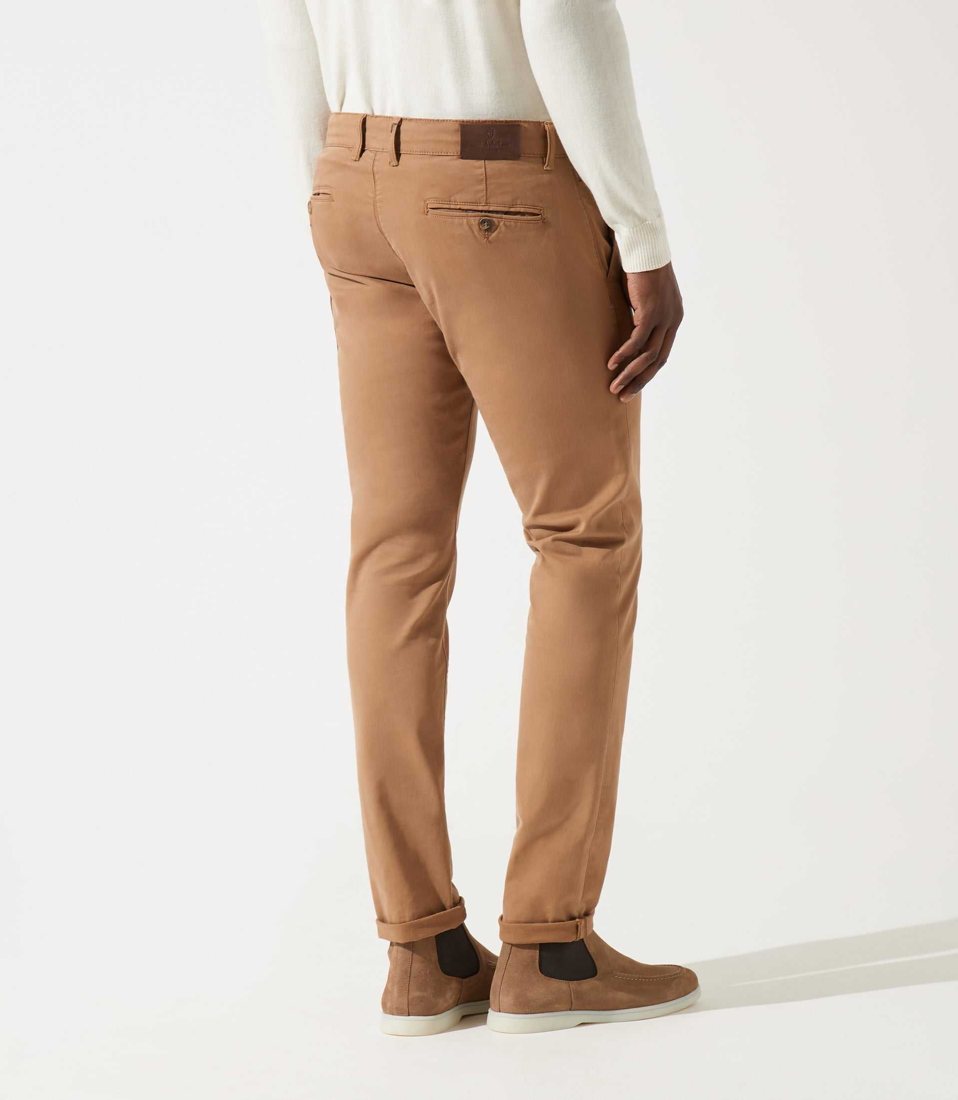 Pantalon chino camel VALOR - IZAC