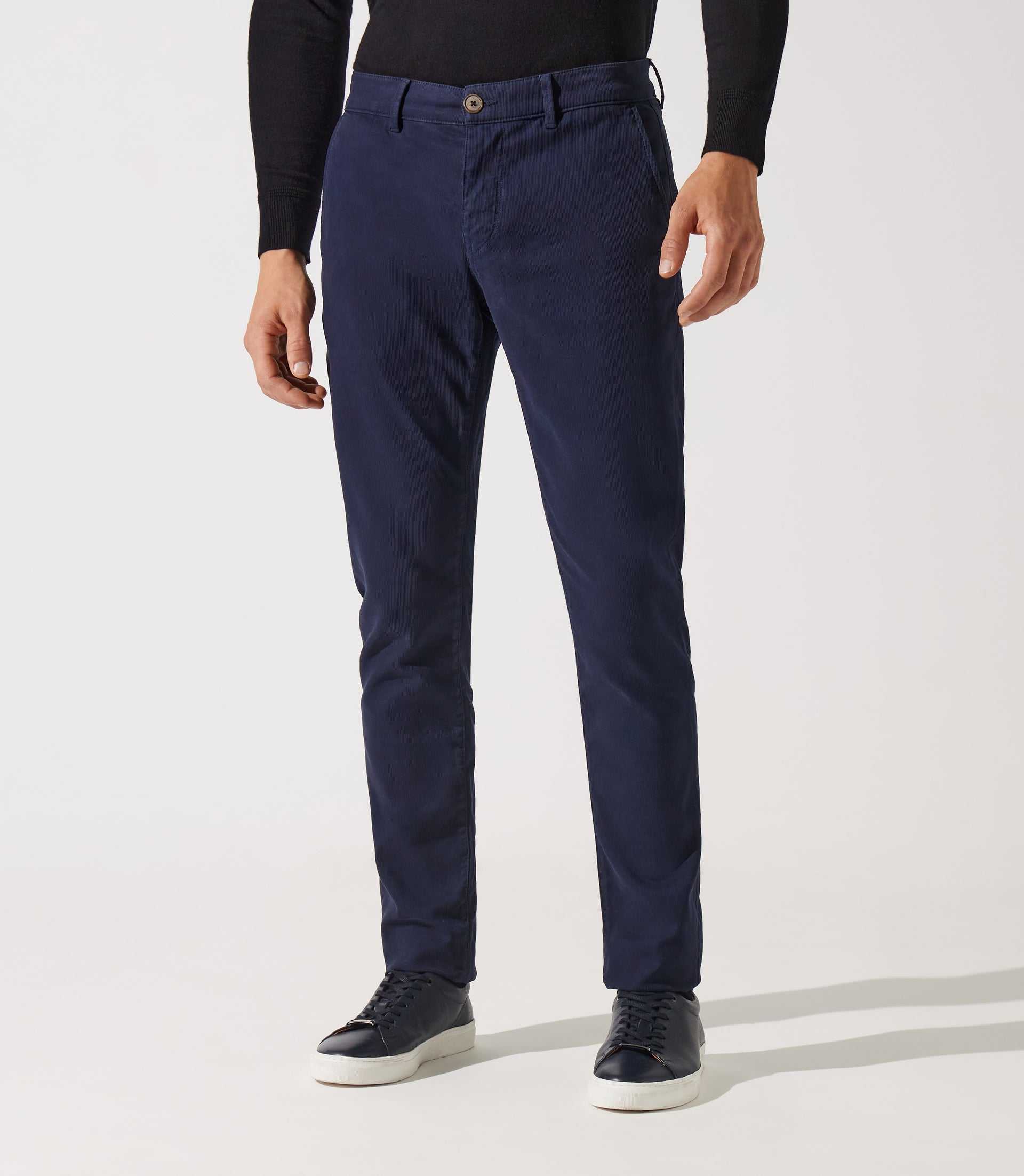 Pantalon chino marine VILERET - IZAC