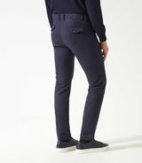 Pantalon chino taille élastique marine VTWILL - IZAC