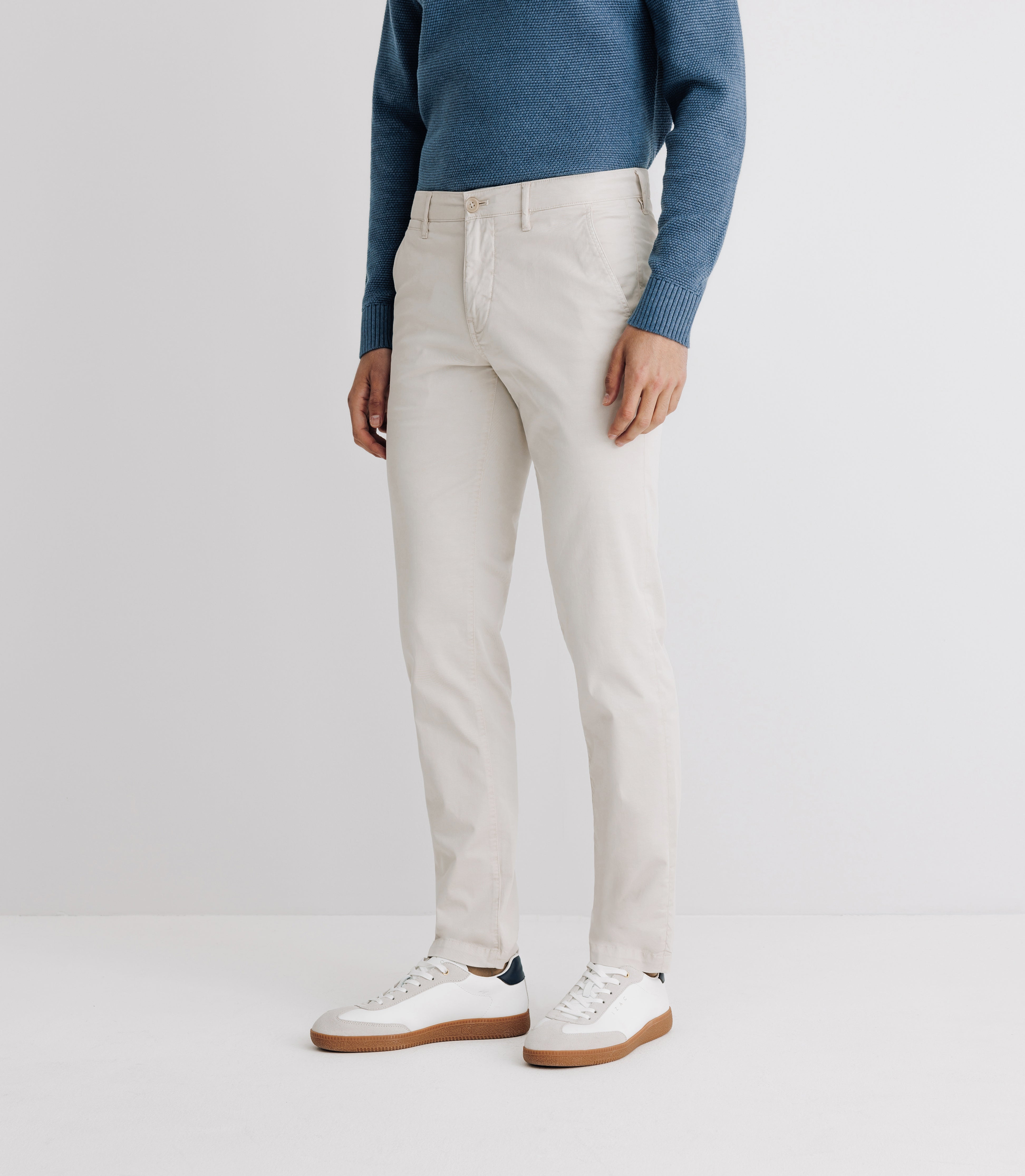 Pantalon chino beige - IZAC