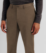 Pantalon chino armuré taupe - IZAC