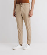 Pantalon chino élastique beige - IZAC