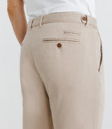 Pantalon imprimé beige - IZAC