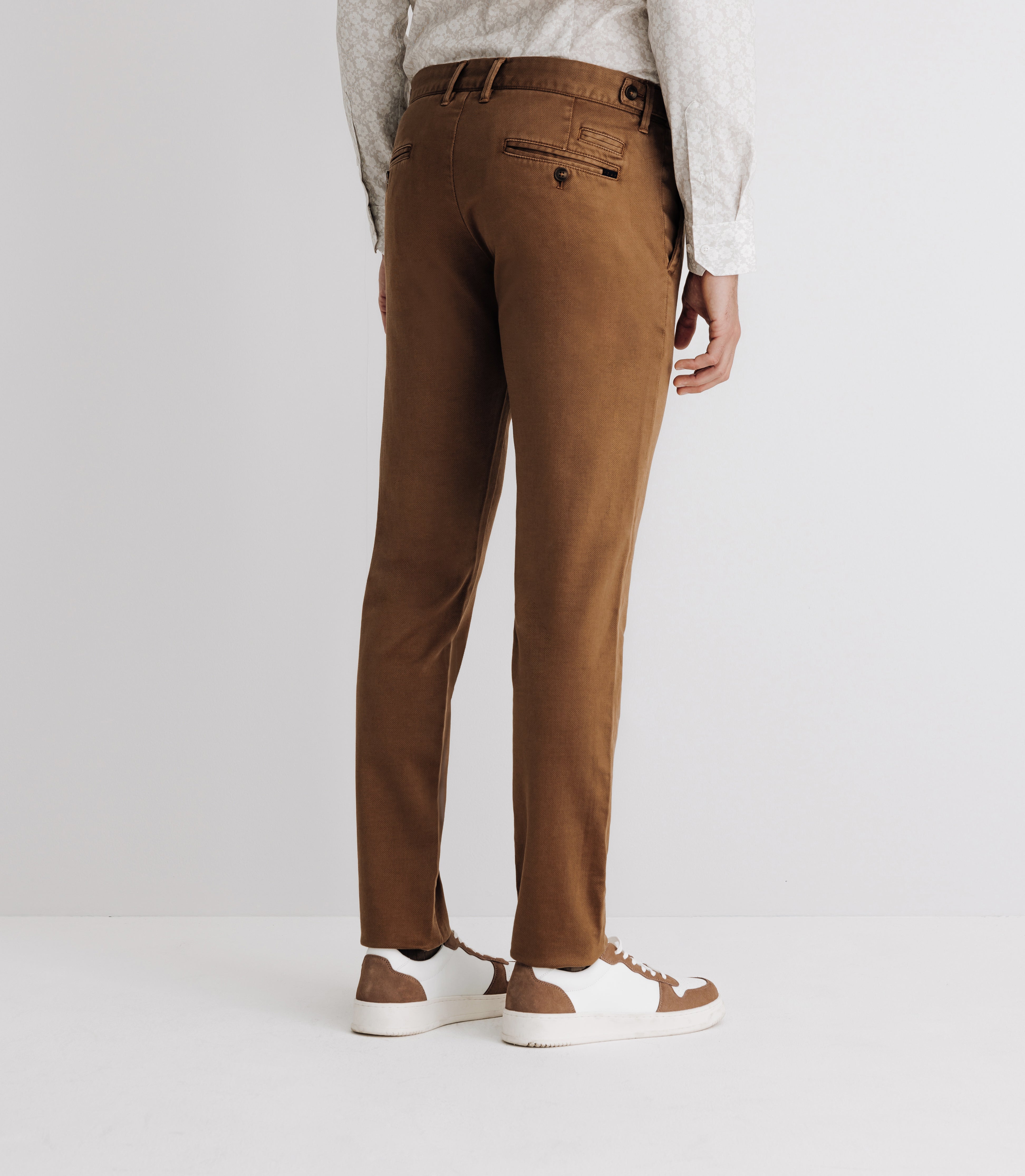 Pantalon imprimé camel - IZAC