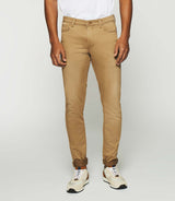 Jean super slim camel