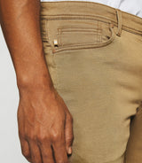 Jean super slim camel