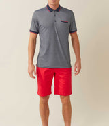 Polo-Shirt aus Marine-Jersey "Rally