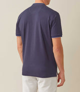 Marine-Poloshirt "Maco