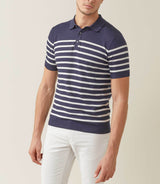 Marine-Poloshirt "Mai