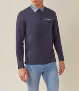 Malo" navy polo shirt