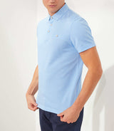 Micron" rainbow blue polo