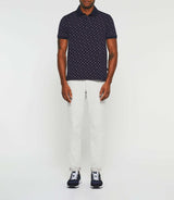 Glory" navy short sleeve polo