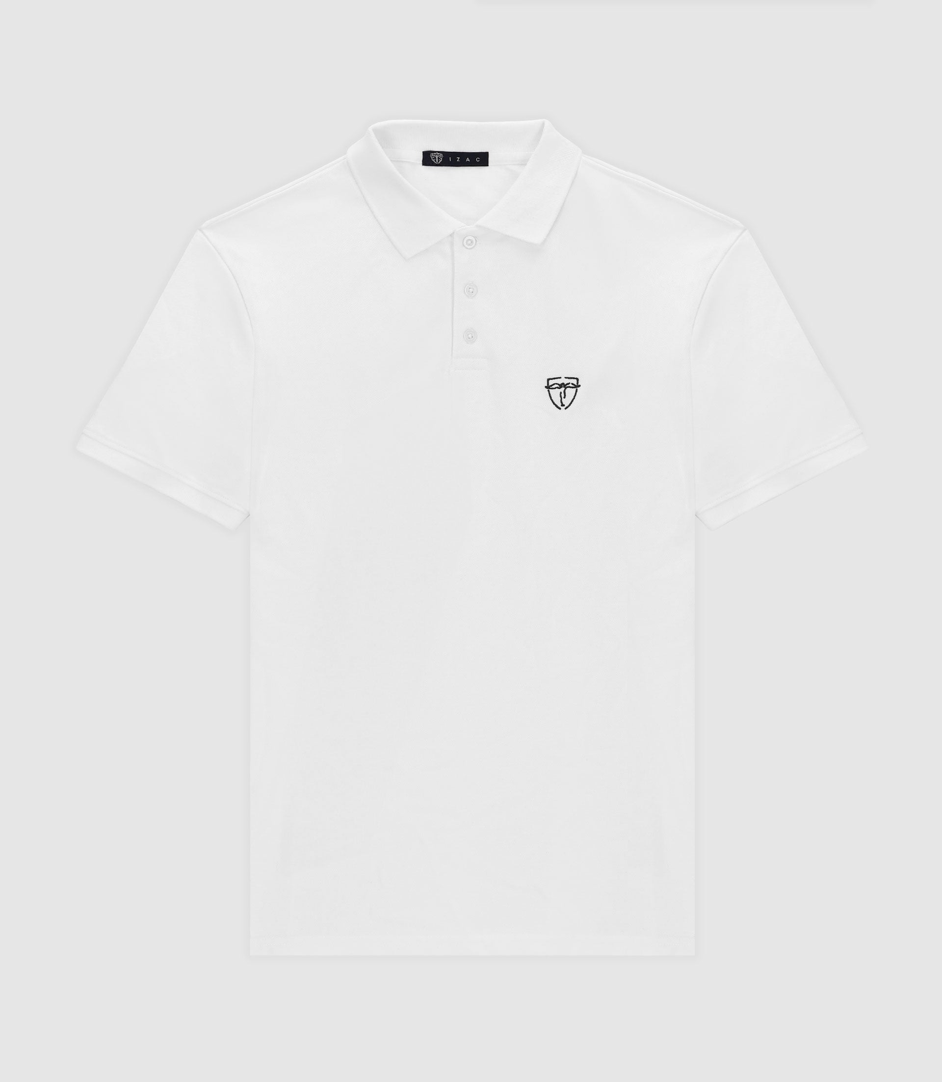 WHITE polo shirt