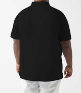 Polo plain black GREGORBT