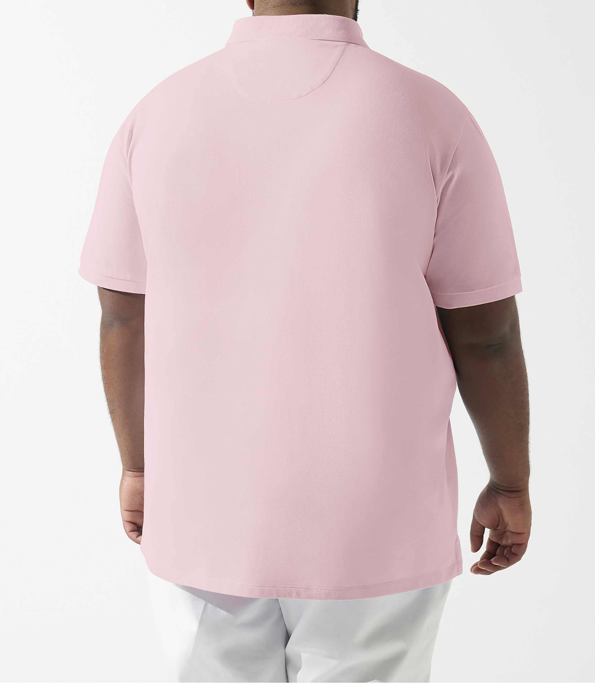 Polo plain pink GREGORBT