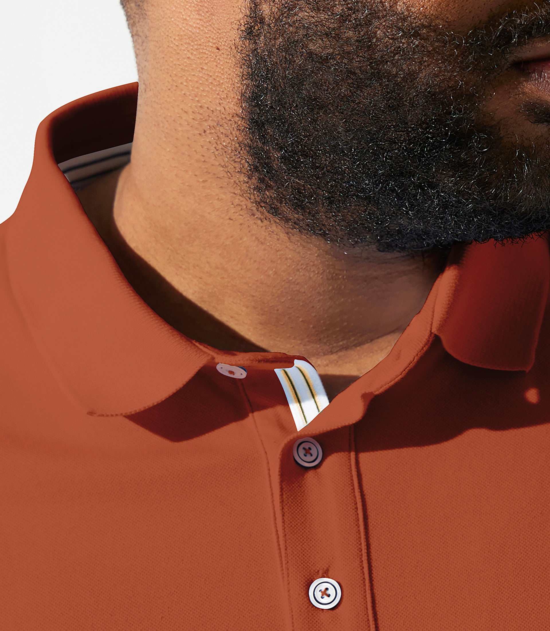 Polo plain terracotta GREGORBT