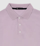 Parma stitched mesh polo shirt