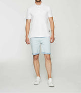 Uni white polo shirt short sleeves Gregor