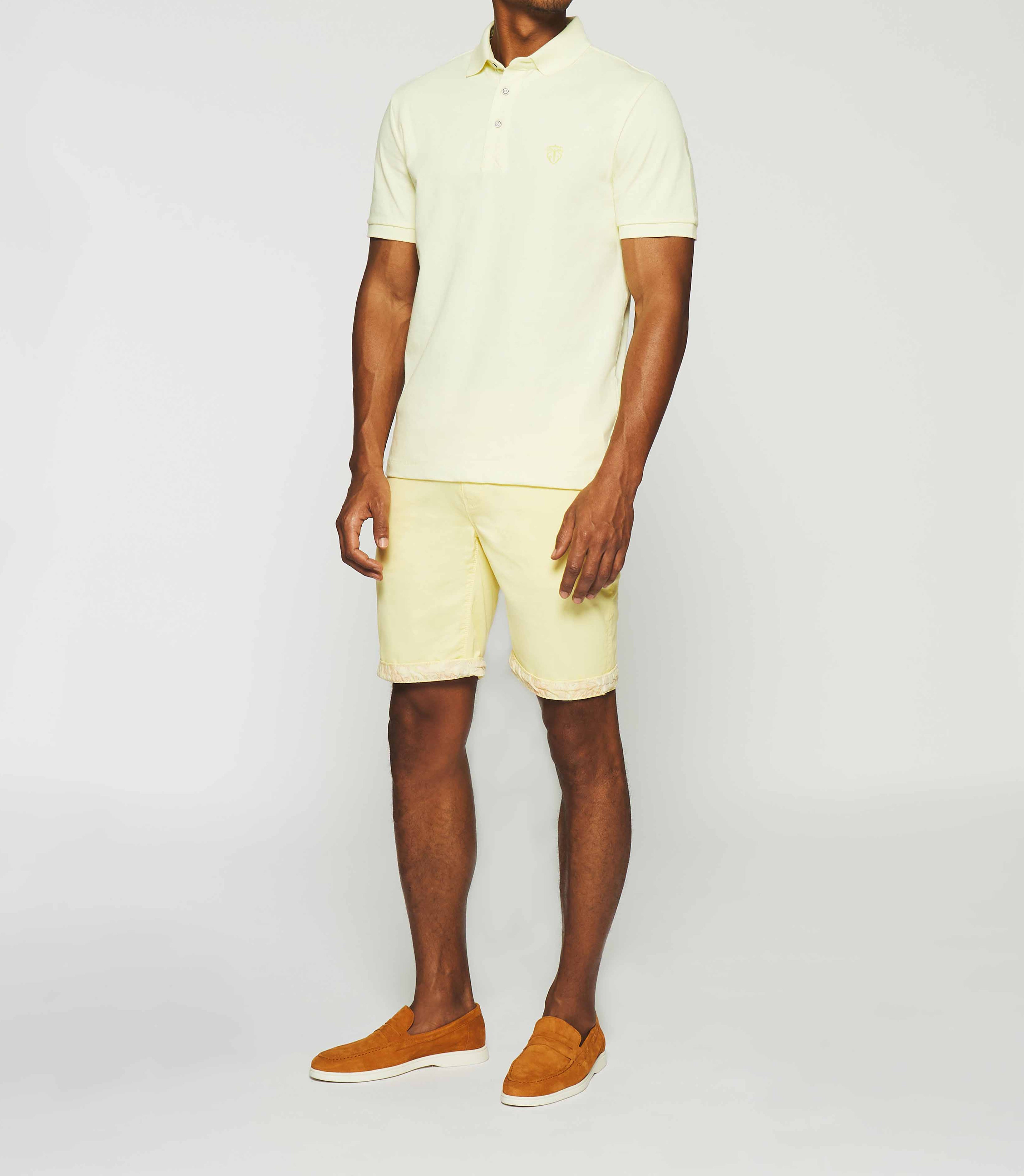 Uni Yellow Polo Short sleeves Gregor