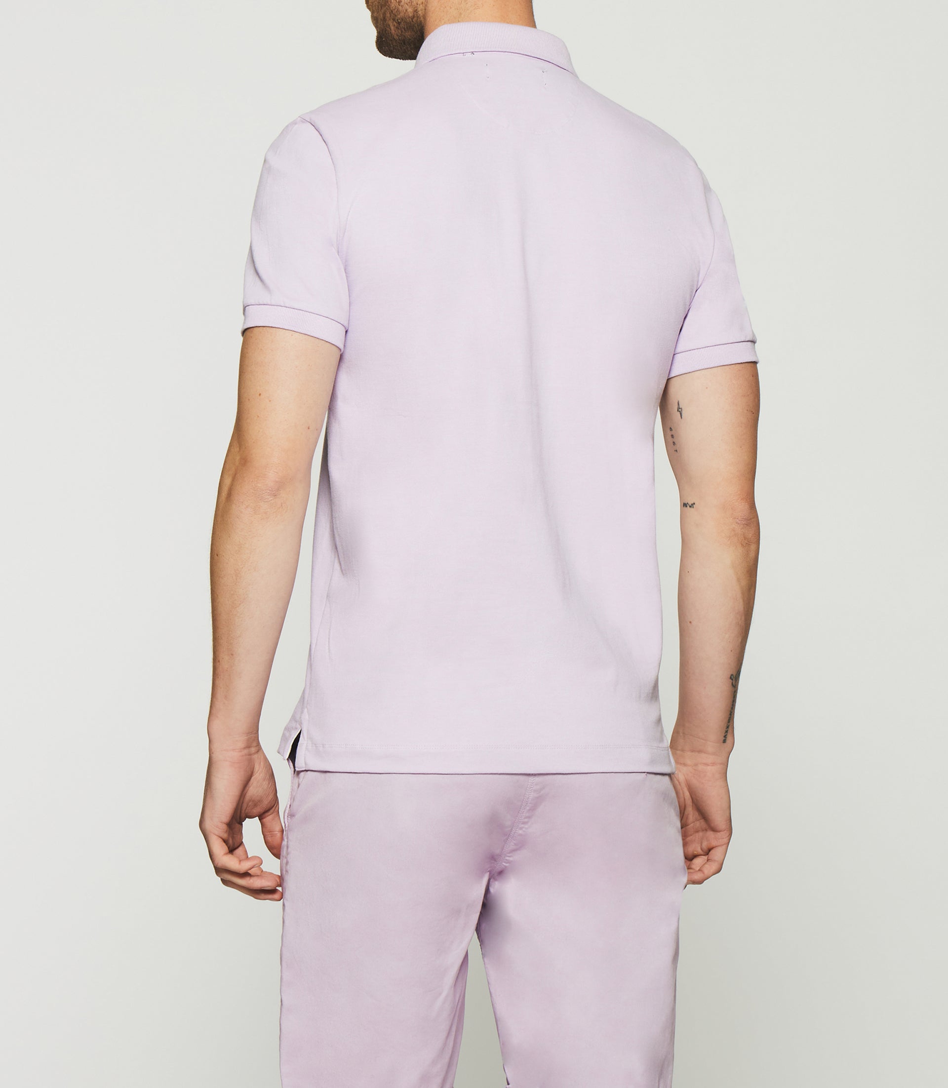 GREGOR purple polo shirt