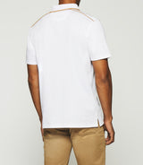 Plain white polo shirt GUILLAUME