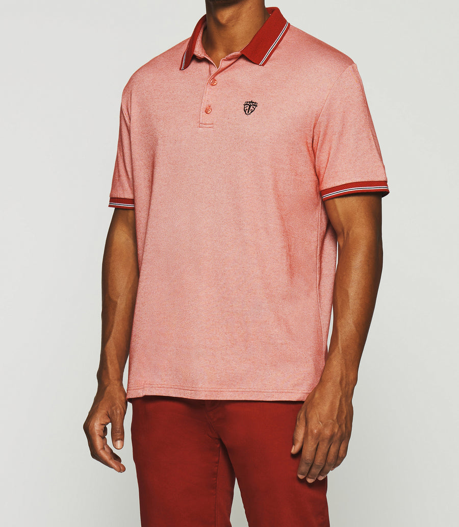 Red polo shirt GUYOT