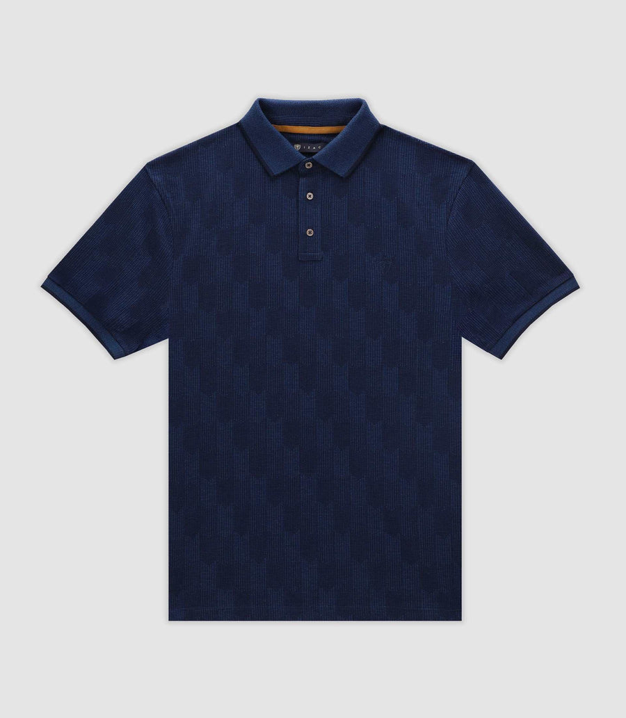 Polo mc jacquard MARINE