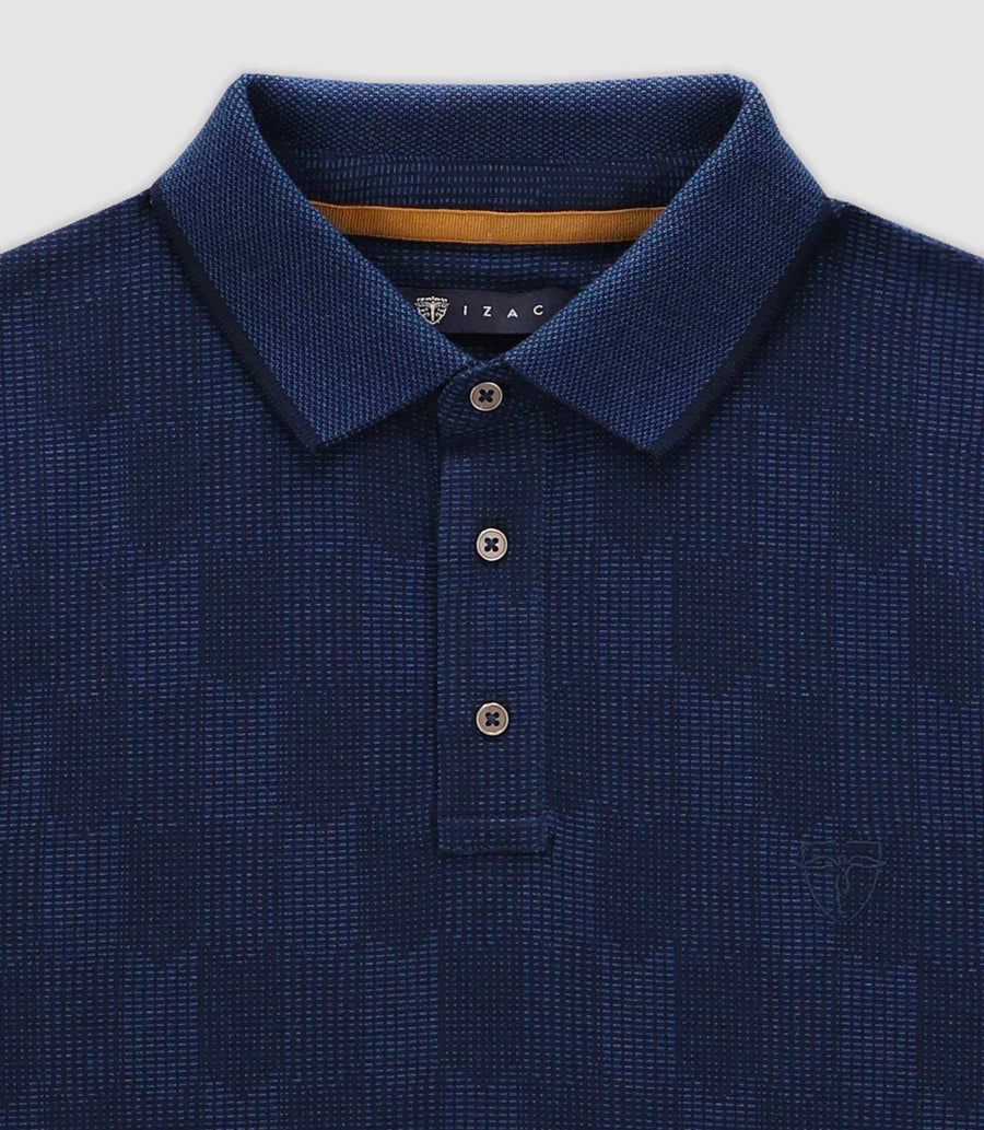 Polo mc jacquard MARINE