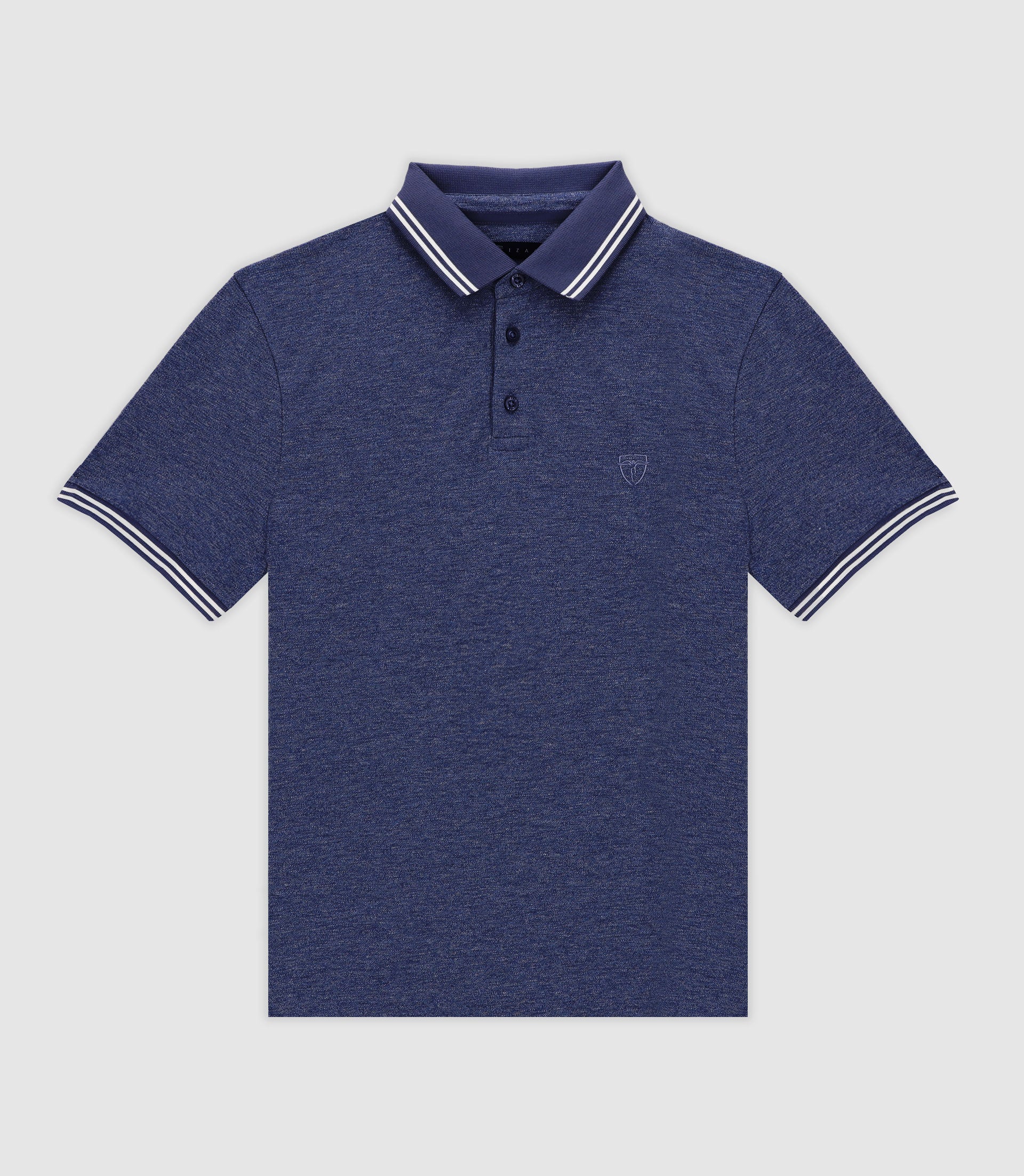 Polo with marine embroidery