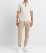 Polo shirt plain knit 