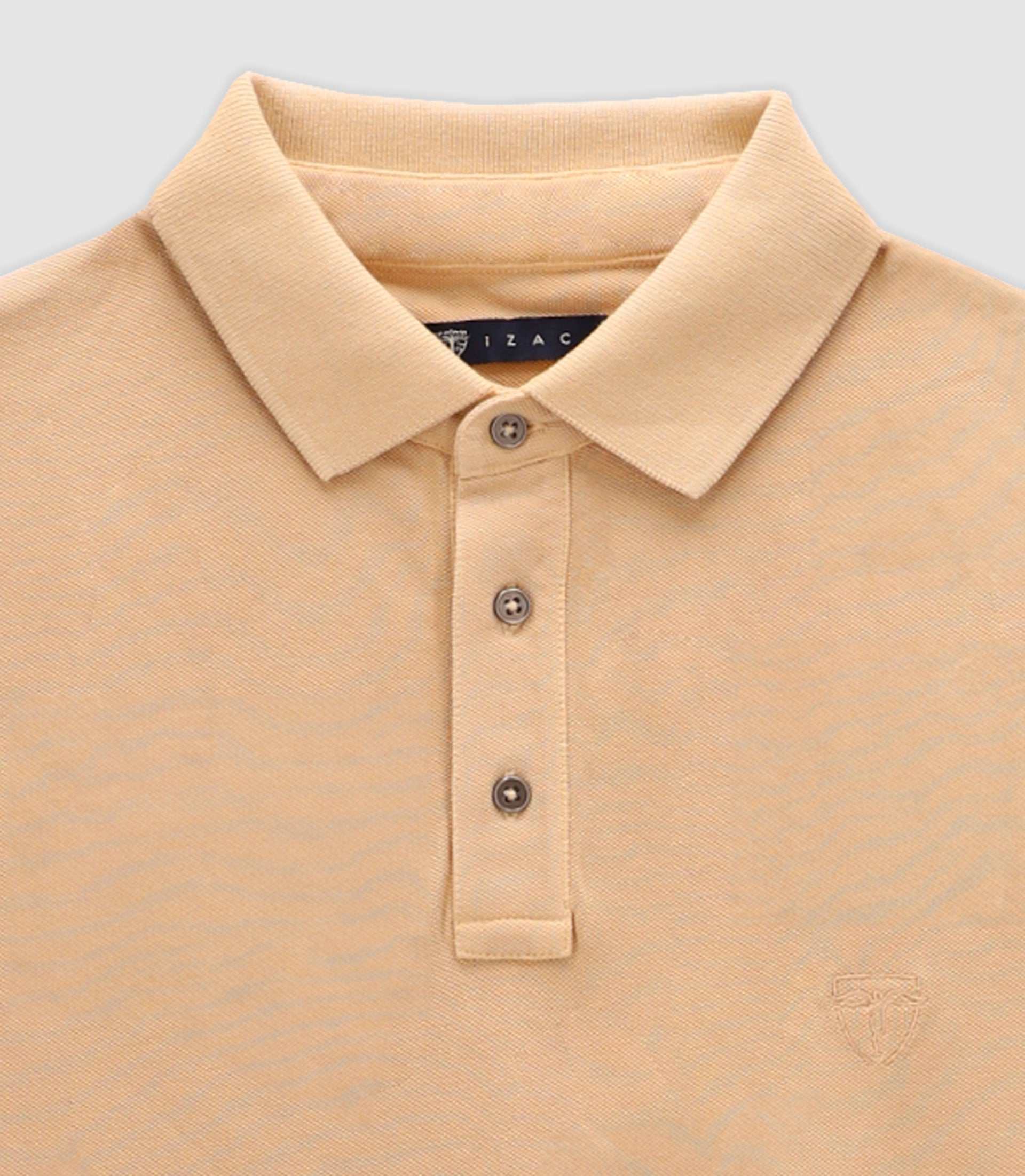 Poloshirt mc pique lave BEIGE